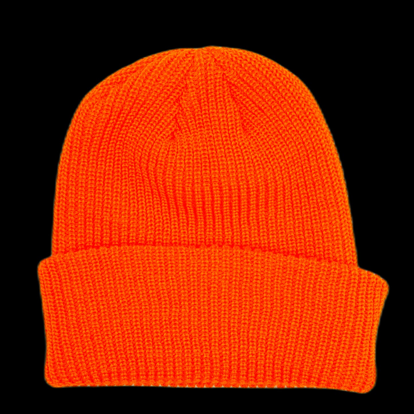 Tuque Blank Beanie Orange Flash