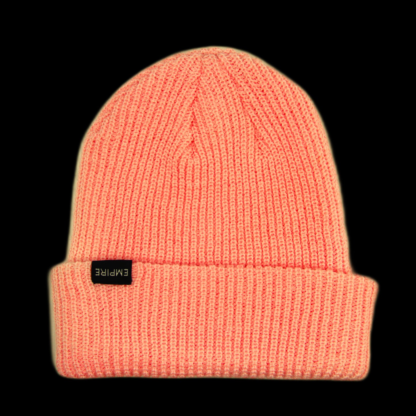 Tuque Empire Reverse Logo Beanie Rose Pâle