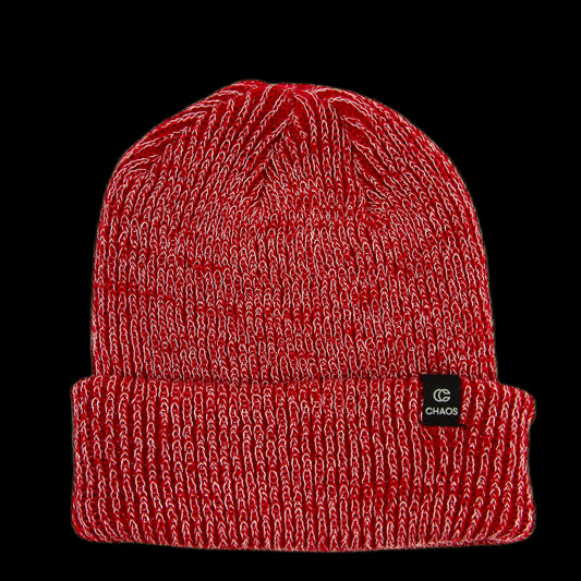 Tuque Chaos Twisted Beanie Rouge Blanc