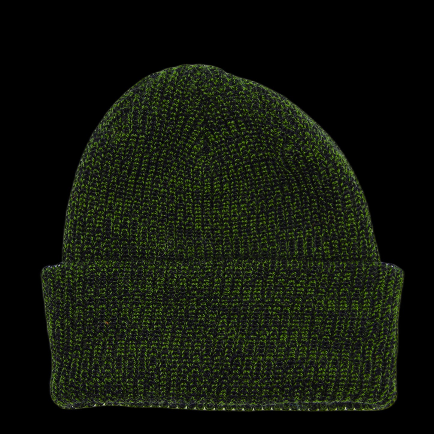 Tuque Chaos 50% Laine De Merino Twisted Beanie Vert Noir