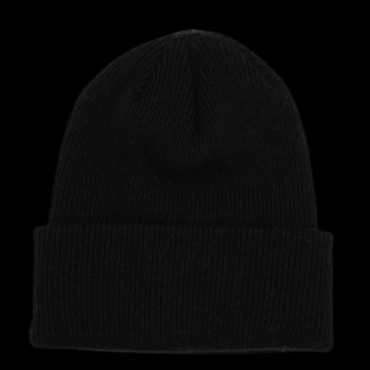 Tuque 50% Cashmere Recyclé 50% Laine De Merino Beanie Noir