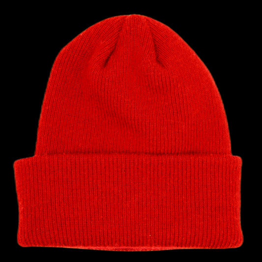 Tuque 50% Cashmere Recyclé 50% Laine De Merino Beanie Rouge