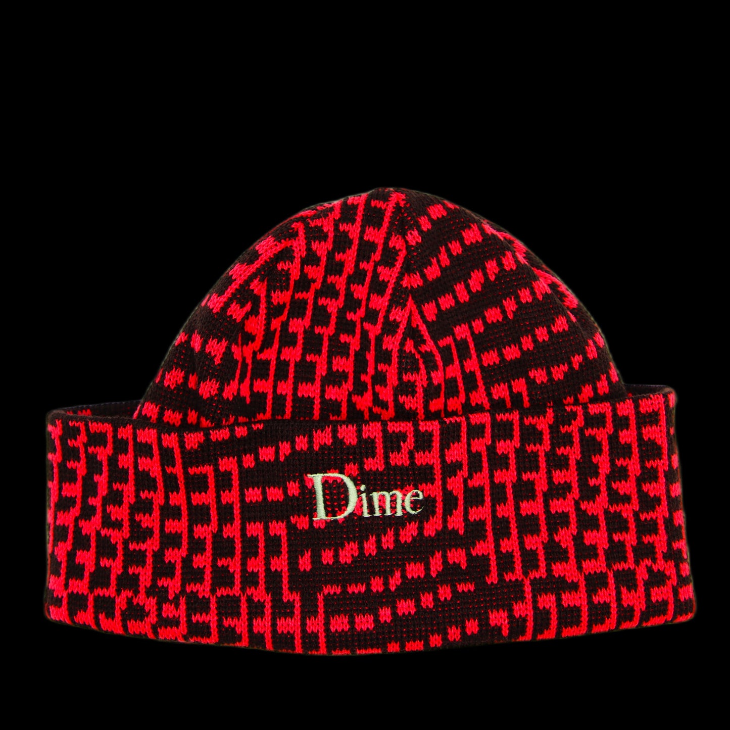 Tuque Dime Wrap Beanie Rouge/Noir