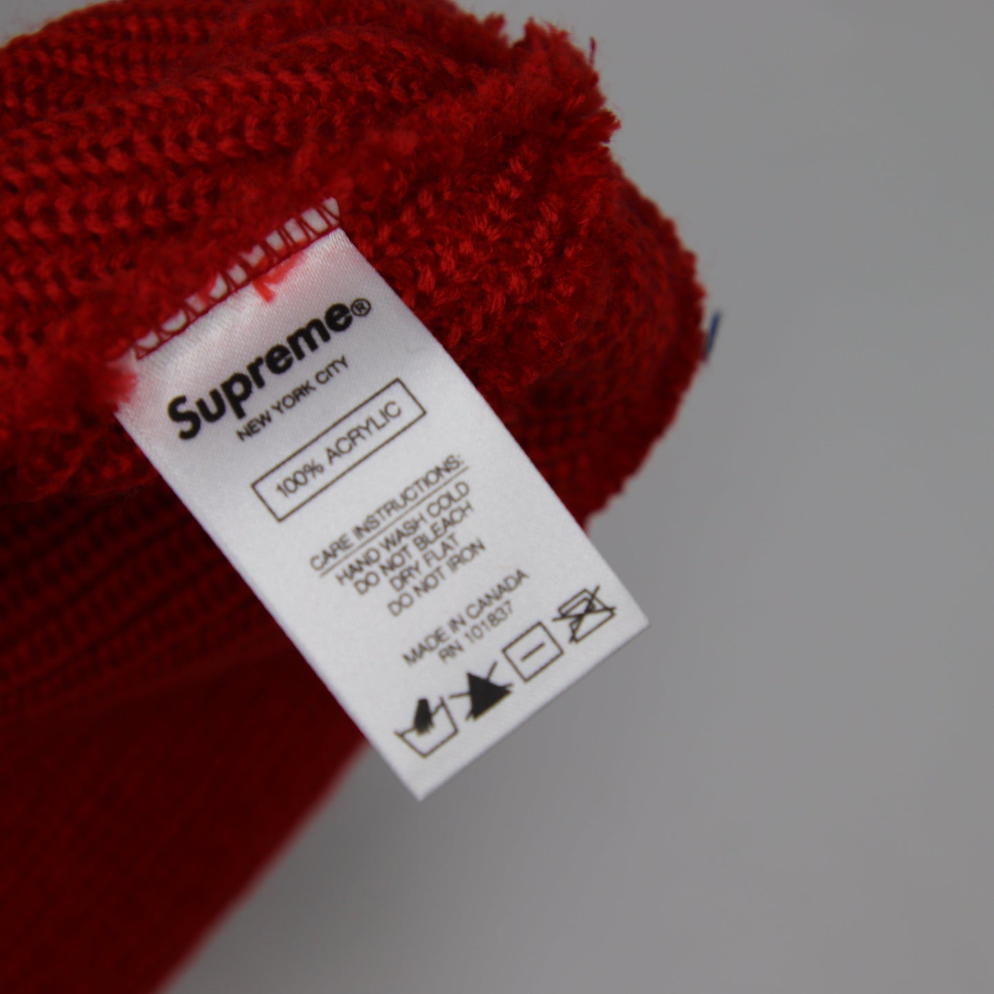 Tuque Supreme Gonz Logo Beanie Red