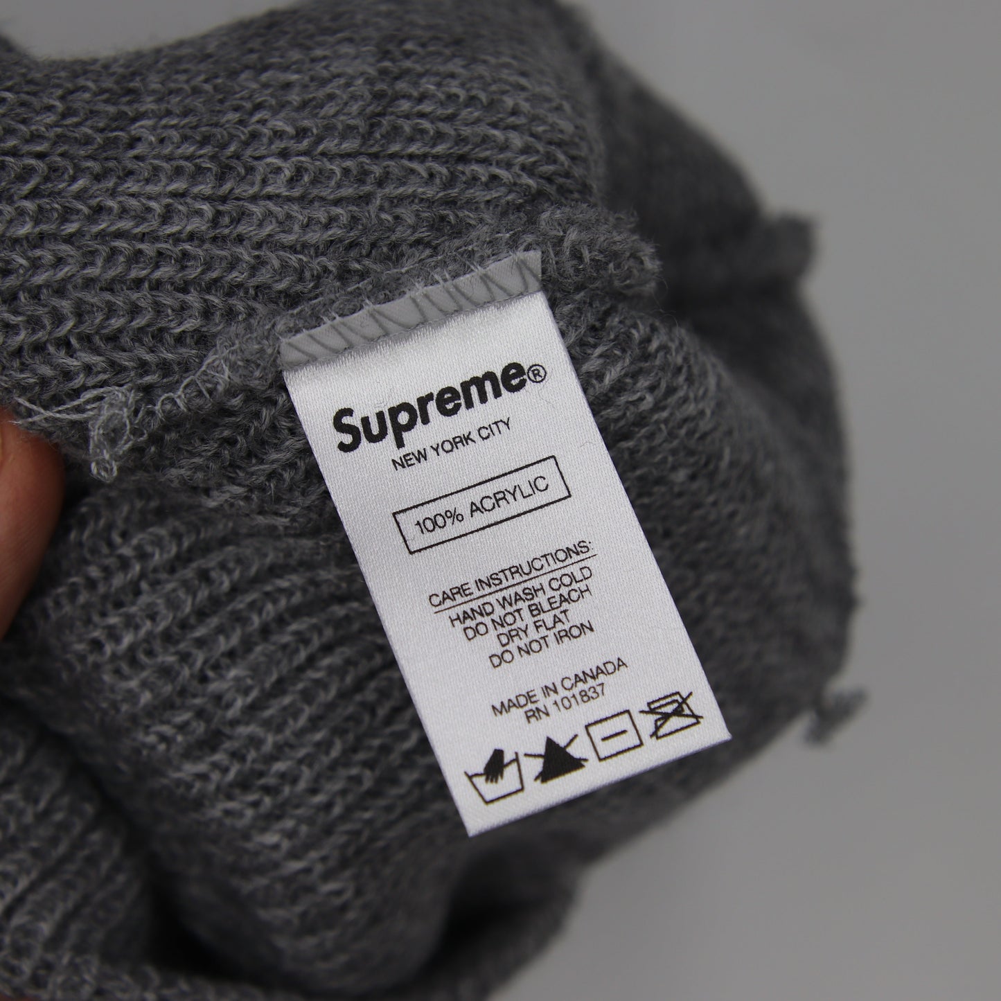 Tuque Supreme Basic Beanie Grey (FW19)