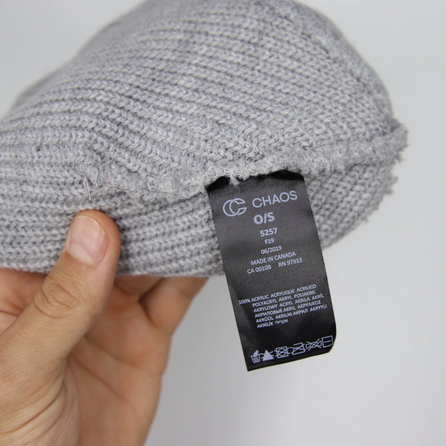 Tuque Chaos Beanie Gris