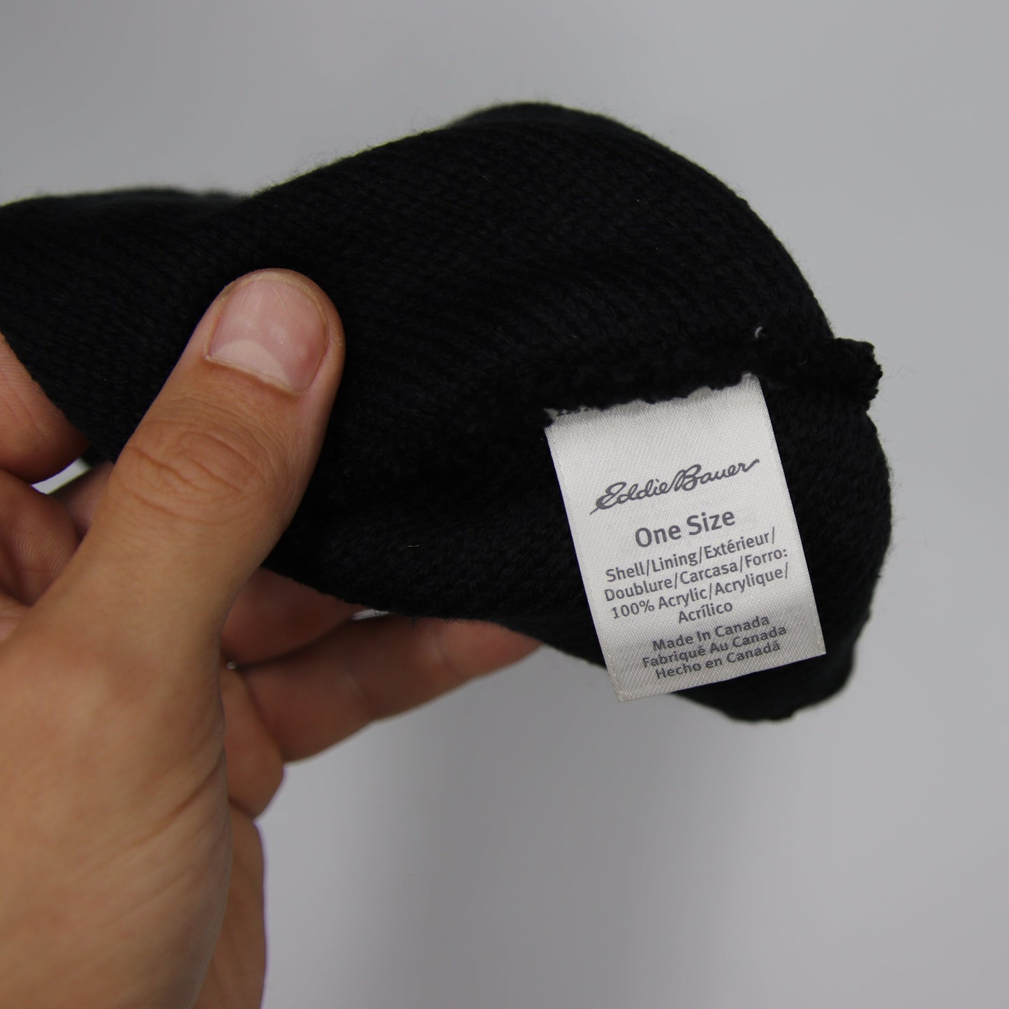 Tuque Eddie Bauer Beanie Noir