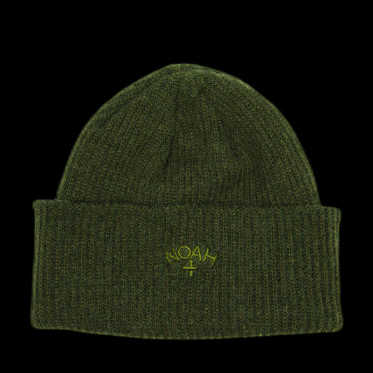 Tuque Noah Core Logo 50% Recycled Cashmere 50% Merino Wool Beanie Olive