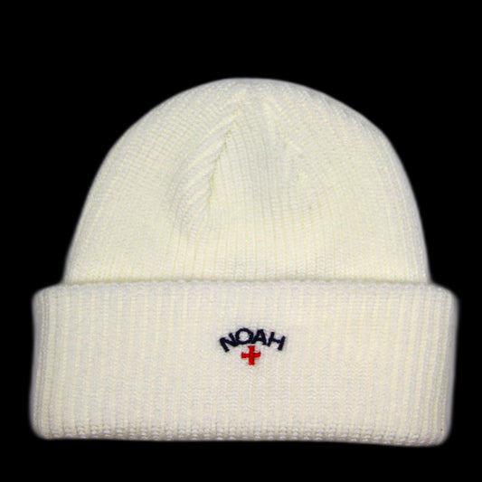 Tuque Noah Core Logo Beanie Blanc