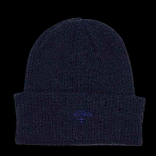 Tuque Noah Core Logo 50% Recycled Cashmere 50% Merino Wool Beanie Navy