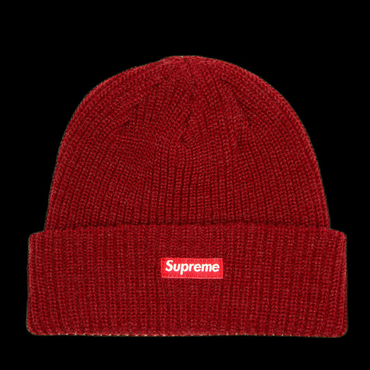 Tuque Supreme Heather Loose Gauge Beanie Heather Maroon (FW17)