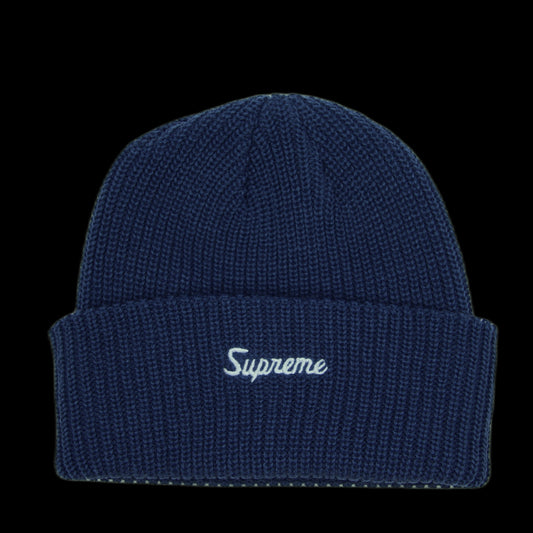 Tuque Supreme Loose Gauge Beanie Indigo (FW20)