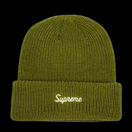 Tuque Supreme Loose Gauge Beanie Kaki