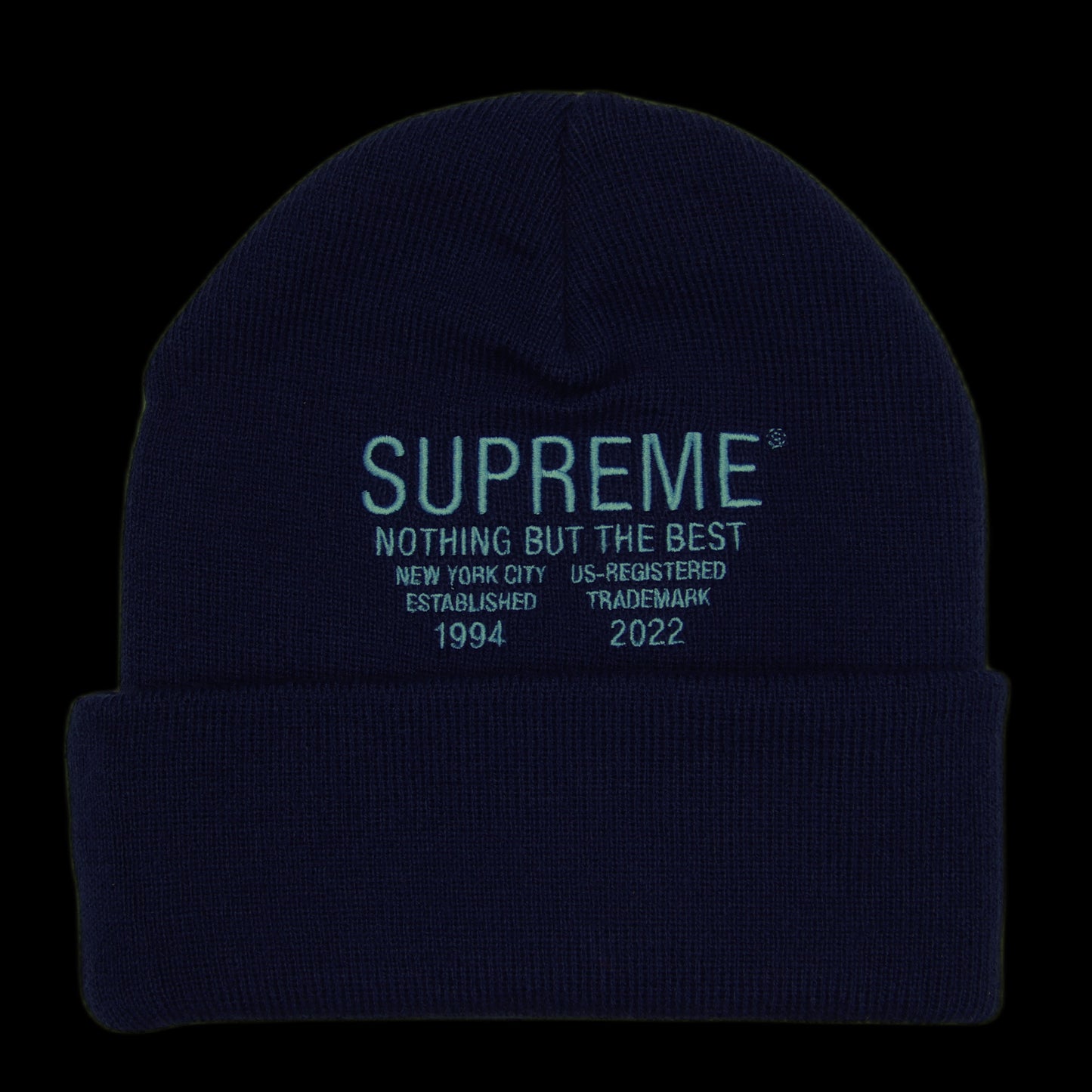 Tuque Supreme Nothing But The Best Beanie Navy