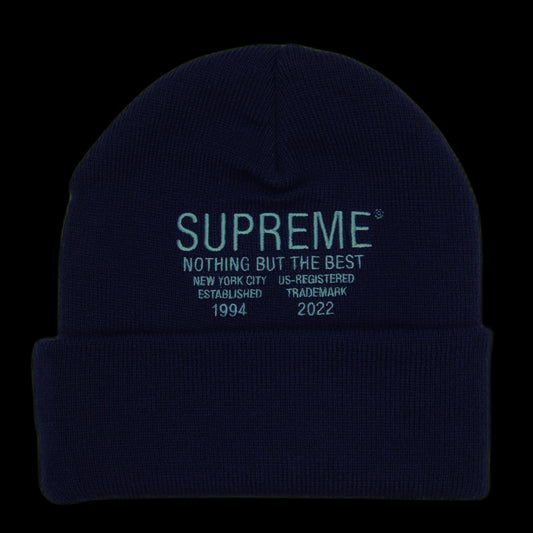 Tuque Supreme Nothing But The Best Beanie Navy