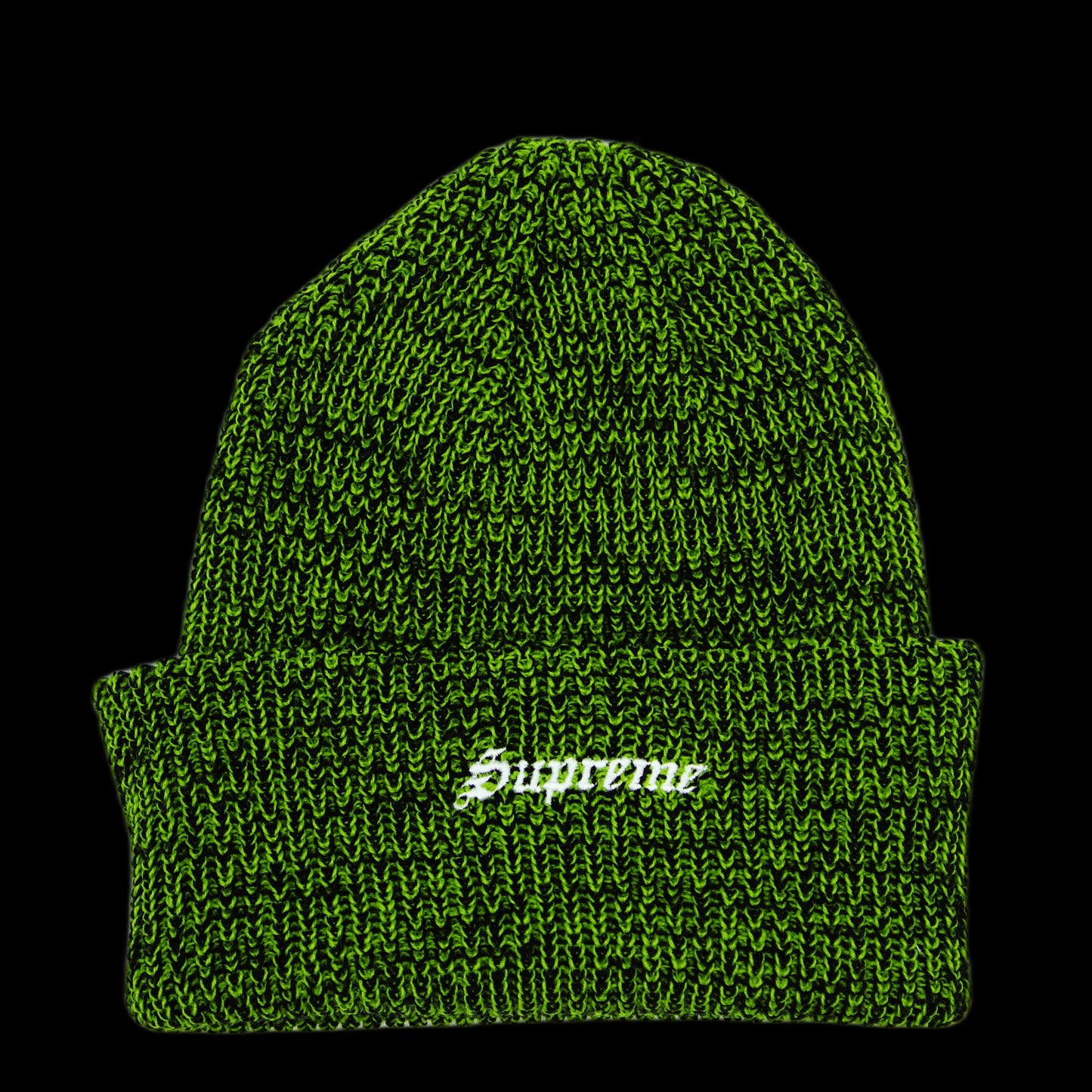 Tuque Supreme Twisted Loose Gauge Beanie Green