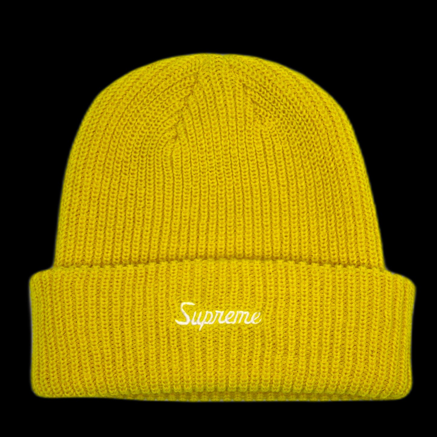 Tuque Supreme Loose Gauge Beanie Yellow