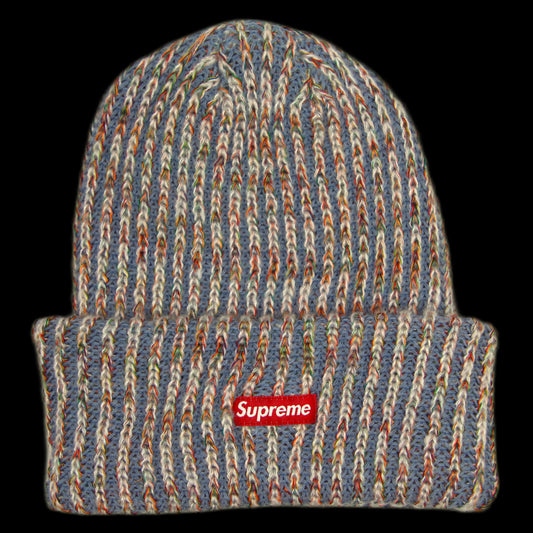 Tuque Supreme Rainbow Knit 5% Laine De Merino Beanie Light Blue