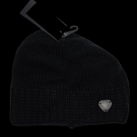 Tuque Chaos Lux Liam 100% Laine De Merino Beanie Noir