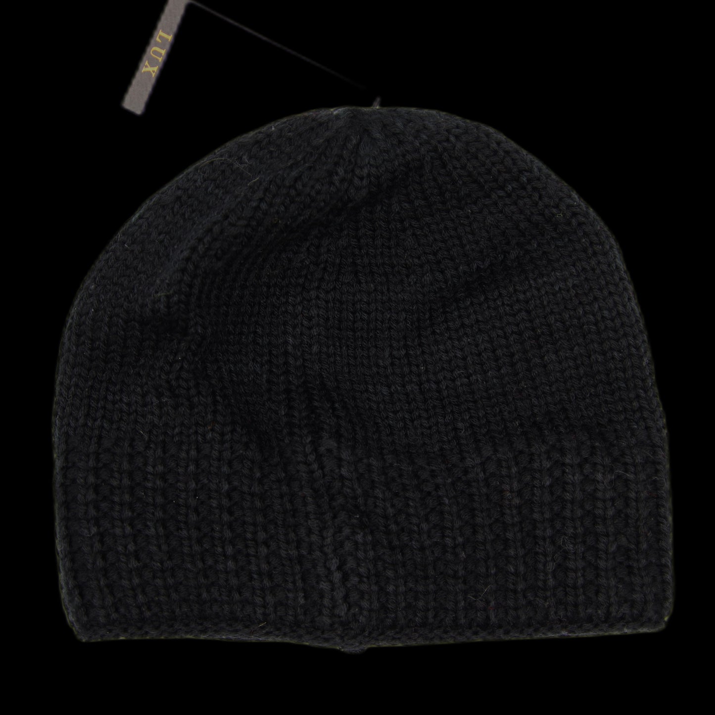 Tuque Chaos Lux Liam 100% Laine De Merino Beanie Noir