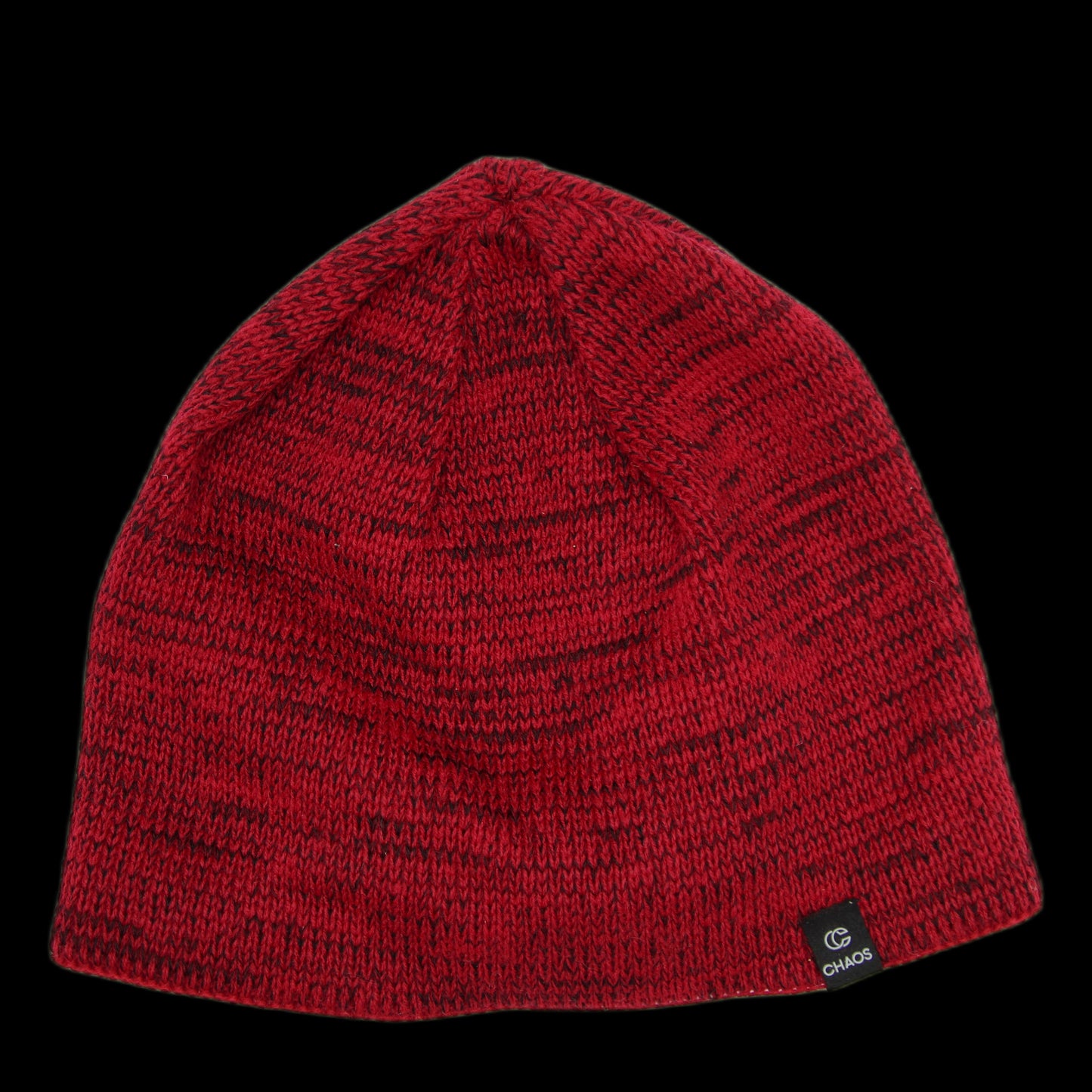 Tuque Chaos Twisted Beanie Rouge Noir