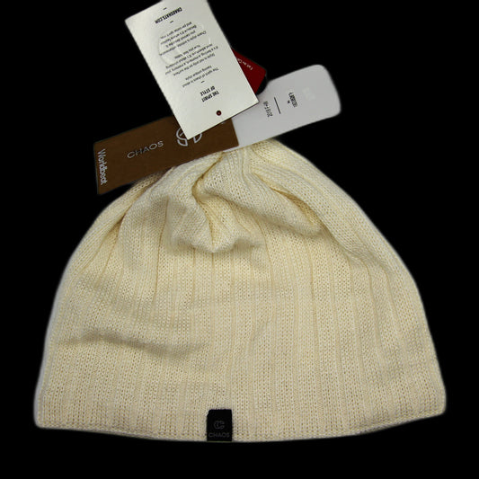 Tuque Chaos 50% Laine De Merino Beanie White