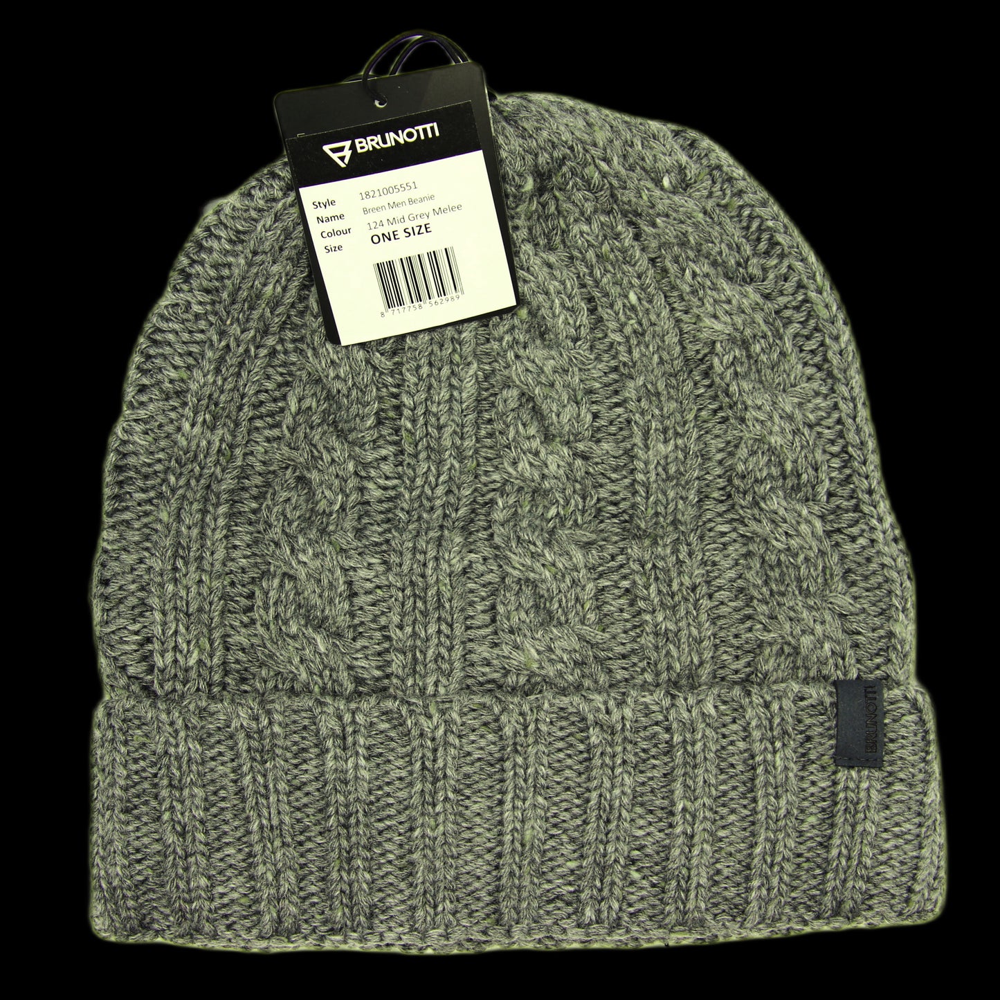 Tuque Brunotti Breen Men Beanie Gris Foncé