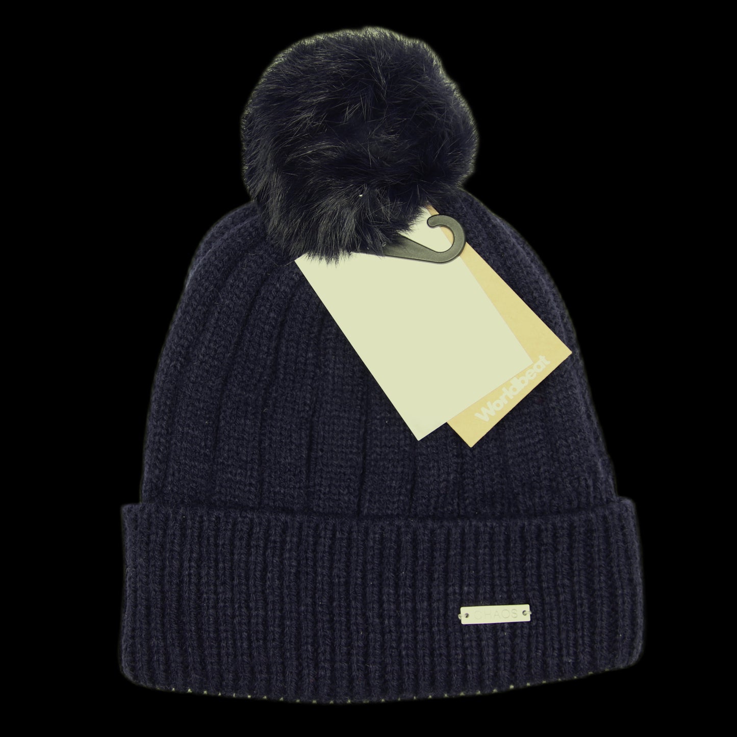 Tuque Chaos Pompon Angelina Jr Beanie Navy