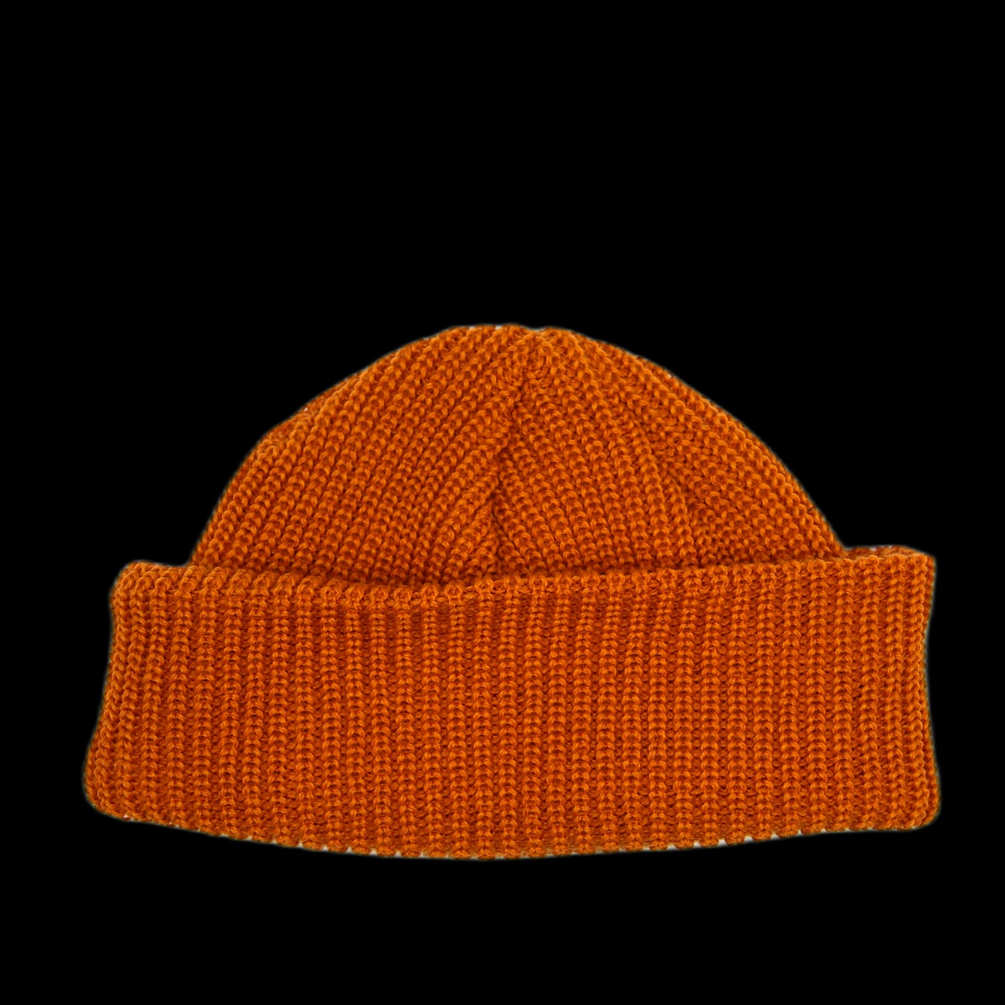 Tuque Fisherman Beanie Orange Automne