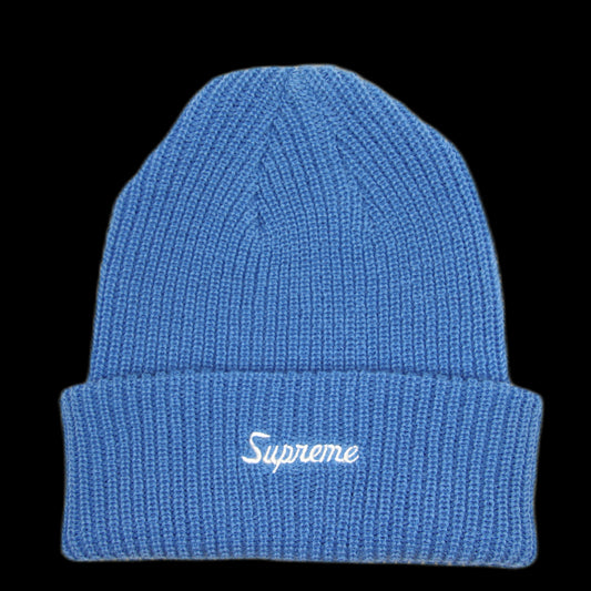 Tuque Supreme Loose Gauge Beanie Light Blue (FW21)